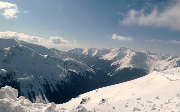Le plus grand dénivelé dans les Carpates polonaises – domaine skiable Kasprowy Wierch – Zakopane