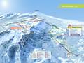 Plan des pistes St. Jean Montclar