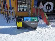 Tri des déchets dans la station de ski SilverStar