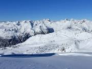 Vue depuis l’Idjoch vers le Pardatschgrat