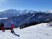 Vue sur le domaine skiable