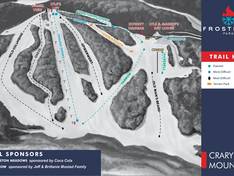 Plan des pistes Frost Fire Park