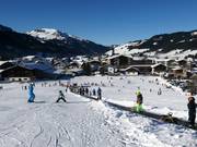 Zone débutants Ice Age avec tapis roulant