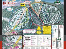 Plan des pistes Kimberley