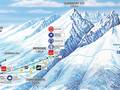 Plan des pistes Starý Smokovec – Hrebienok