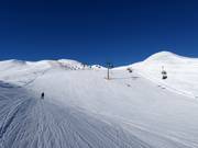 Piste près du télésiège Valandrea Vetta