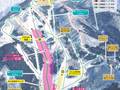 Plan des pistes Winghills Shirotori Resort