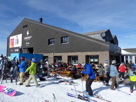 Chalets de restauration, restaurants de montagne  Préalpes appenzelloises et saint-galloises – Restaurants, chalets de restauration Wildhaus – Gamserrugg (Toggenburg)