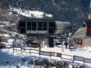Bletonet - 6 places | Télésiège rapide (débrayable)