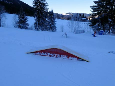 Snowparks Tannheimer Tal (vallée de Tannheim) – Snowpark Wannenjoch/Rohnenspitze – Schattwald/Zöblen