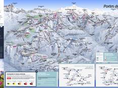 Plan des pistes Les Portes du Soleil – Morzine/Avoriaz/Les Gets/Châtel/Morgins/Champéry