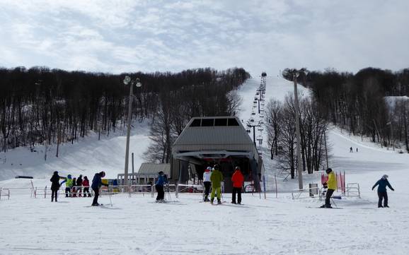 Skier près de Piedmont