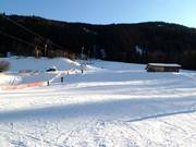 Piste facile au téléski à Trins
