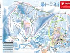 Plan des pistes Hoshino Resorts Tomamu
