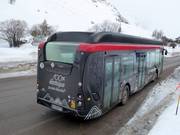 Skibus électrique à Val d'Isère