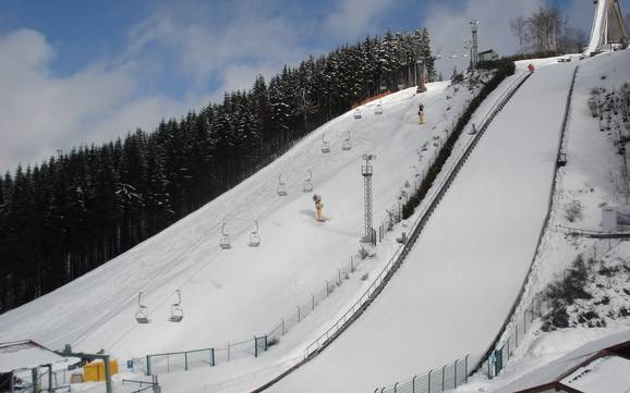 Meilleur domaine skiable dans l' arrondissement Hochsauerlandkreis – Évaluation Winterberg (Skiliftkarussell)