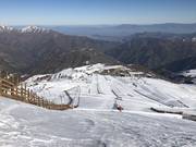 Vue sur le domaine skiable El Colorado