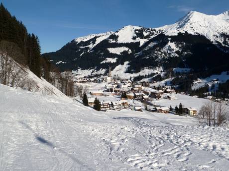 Kleinwalsertal (vallée de Kleinwals): offres d'hébergement sur les domaines skiables – Offre d’hébergement Walmendingerhorn/Heuberg – Mittelberg/Hirschegg