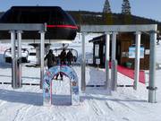 Accès enfants dans le domaine skiable Idre Himmelfjäll
