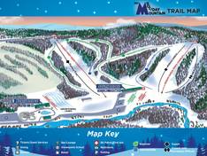 Plan des pistes Holiday Mountain (NY)