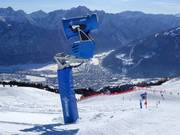 Canon à neige performant au Zettersfeld