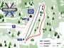 Plan des pistes Fjällberget
