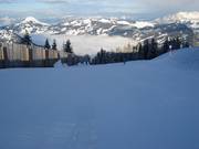 Piste fraîchement préparée