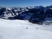 Piste noire Wiedersberg à la Hornbahn 2000