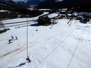Zone pour débutants à la station de vallée à Waltensburg