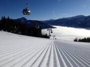 Très bonne préparation des pistes