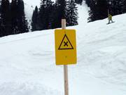 Les intersections sont signalées.