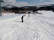 Piste d'entraînement à côté de la station de vallée