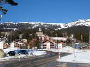 Vue sur Crans-Montana