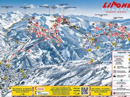 Plan des pistes Riserva Bianca – Limone Piemonte