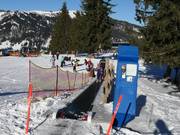 Kinderland station supérieure (pente d'entraînement)