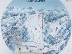 Plan des pistes Strutsabacken – Huskvarna