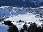Piste de ski de fond Plaun Rueun à Brigels