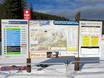 Rocheuses canadiennes: indications de directions sur les domaines skiables – Indications de directions Nakiska