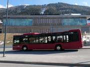 Ligne de bus d'Innsbruck au téléphérique Patscherkofel