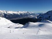Vue depuis la piste Riesenslalom Herren