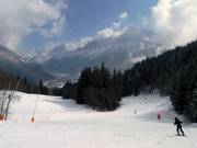 Bifurcation Mur des Epines - Variante