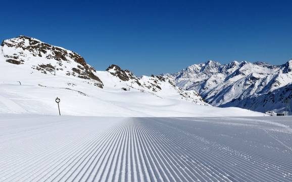 Préparation des pistes Kaunertal (vallée de Kauns) – Préparation des pistes Kaunertaler Gletscher (Glacier de Kaunertal)