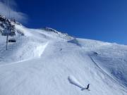 Piste difficile au télésiège Leppleskofel