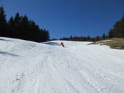 Virages sur de larges pistes