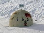 Tri des déchets dans la station de ski