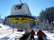 Astauwinkel - 4 places | Télésiège à pinces fixes