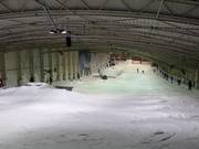 Vue d'en haut sur la piste