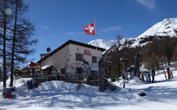 Chalets de restauration, restaurants de montagne  Vallée de Viège (Vispertal) – Restaurants, chalets de restauration Bürchen/Törbel – Moosalp