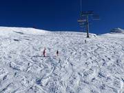 Pente de poudreuse au télésiège 8 places Familienglück