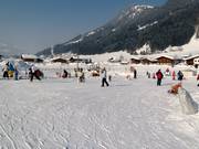 Zone d'entraînement à la station de vallée